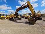 Used Komatsu Excavator,Used Excavator in yard,Side of used Excavator,Front of used Excavator,Used Komatsu